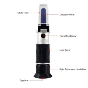 refractometer for fermenting|pre fermentation refractometer.